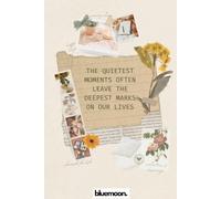 The Quietest Moments Often Leave the Deepest Marks on Our Lives - Square Grid Notebook for Journaling and Reflection: for Writing, Inspiration and Everyday Ideas