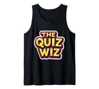 The Quiz Wiz Night Trivia Lover Wizard Divertido Juego Divertido Maestro Camiseta sin Mangas