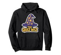 The Quiz Wiz Noche Trivia Amante Mago Divertido Competencia Diversión Sudadera con Capucha