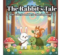 The Rabbit's Tale: A Cute Animal Story Coloring Book for Kids Ages 4-8 - Fun, Friendship, and Gentle Adventures