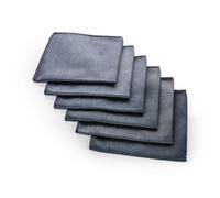 The Rag Company - Cristal y Ventana de Tejido de Diamante - Toallas de Detalles para pulir Espejos y Cromo, Textura Similar a la Piel de Serpiente, sin Pelusas, sin Rayas, 280 g/m², 16 Pulgadas x 16