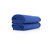 The Rag Company - Dry Me A River - Toallas profesionales coreanas de secado y detalle de tejido tipo gofre de microfibra con mezcla 70/30, bordes