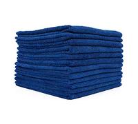 The Rag Company - Toallas de rizo multiusos microfibra, grado comercial, altamente absorbentes, sin pelusas, marcas, para limpiar cocinas, baños, oficinas, 300 g/m², 40,6 x 40,6 cm, royal (paquete