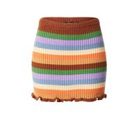 The Ragged Priest Falda 'SUNRISE' azul claro / marrón / mezcla de colores / naranja, Talla 38
