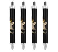 The Rat King - Bolígrafo retráctil personalizado para hombres y mujeres, 0,5 mm, color azul, divertido impreso, 1 unidad como se muestra en la imagen 2