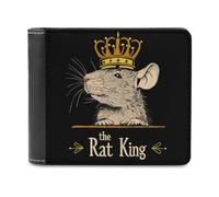 The Rat King - Cartera plegable con múltiples ranuras para tarjetas para hombres y mujeres, Estilo:, Talla única, MHXYZHW