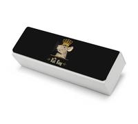 The Rat King - Funda rígida para gafas con paño de limpieza para mujeres y hombres