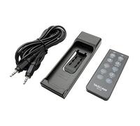 The RC-10 is both a wireless and wired remote control for multiple Tascam portable audio recorders.