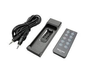The RC-10 is both a wireless and wired remote control for multiple Tascam portable audio recorders.