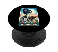The Reader Tarot Card PopSockets PopGrip Adhesivo