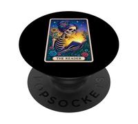 The Reader Tarot Card PopSockets PopGrip Adhesivo