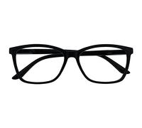 The Reading Glasses Company Gafas De Lectura Negro Lectores Grande Estilo Diseñador Hombres Bisagras Resorte R51-1 Potencia óptica +2,50 50 g