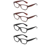 The Reading Glasses Company Gafas De Lectura Negro Marrón Lectores Valor Pack 4 Hombres Mujeres Rrrr77-1122 +1,50 4 Unidades 88 g