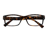 The Reading Glasses Company La Compañía Gafas De Lectura Hombres Marrón Carey Grande Estilo Diseñador Lectores Bisagras Resorte R11-2 +1,00