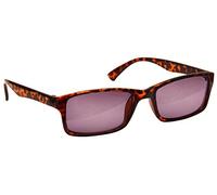 The Reading Glasses Company La Compañía Gafas De Lectura Marrón Carey Lectores De Sol UV400 Estilo Diseñador Hombres Mujeres S92-2 +2,00