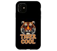 The Real Cool Tiger Birthday Tee para niño, gafas de sol a rayas Carcasa para iPhone 11