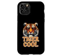 The Real Cool Tiger Birthday Tee para niño, gafas de sol a rayas Carcasa para iPhone 11 Pro