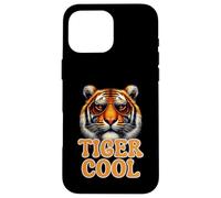 The Real Cool Tiger Birthday Tee para niño, gafas de sol a rayas Carcasa para iPhone 16 Pro Max