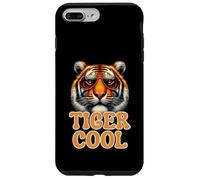 The Real Cool Tiger Birthday Tee para niño, gafas de sol a rayas Carcasa para iPhone 7 Plus/8 Plus