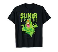 The Real Ghostbusters Ecto Green Slimer Retro 80's Cartoon Camiseta