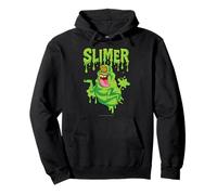 The Real Ghostbusters Ecto Green Slimer Retro 80's Cartoon Sudadera con Capucha
