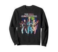 The Real Ghostbusters Full Cast Collage Retro 80's Cartoon Sudadera