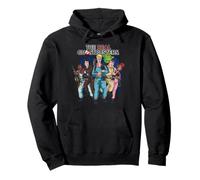 The Real Ghostbusters Full Cast Collage Retro 80's Cartoon Sudadera con Capucha