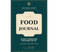 The Real Reset Food Journal :90 Days to Understand What Works For You: Notice What Happens - Make it Easier - Keep What Works