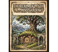 The Realm of Myth and Shadow: An Epic Fantasy Coloring Book: +90 Detailed Illustrations of Mythical Creatures, Enchanted Castles, High Elves, and Medieval Quests for Adult Relaxation