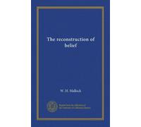 The reconstruction of belief