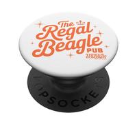 The Regal Beagle Pub Vintage Three's Company Logo PopSockets PopGrip Adhesivo