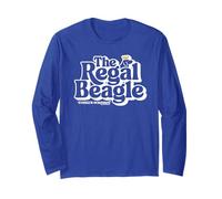The Regal Beagle Vintage Three's Company 1980's Logo Manga Larga