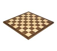 The Regency Chess Company 40cm Nogal y Arce Tablero De Ajedrez