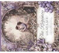 The Regency : Lilac Lace: Decorative Paper Prints Pad For Scrapbooking And Junk Journaling