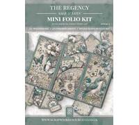 The Regency Sage and Satin Mini Folio Style 3: Junk Journal Folio Template