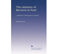The relations of Bursaria to food: I. Selection in feeding and in extrusion