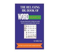 THE RELAXING BIG BOOK OF WORD SEARCH: 120 Large Print Puzzles To Help You Unwind With The Smooth Sounds of R&B and Soul