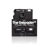 The Reloader Cámara de película reutilizable de 35 mm con flash, compatible con todas las películas de 35 mm, apuntar y disparar analógicas con avance y rebobinado manual, perfecta para viajes