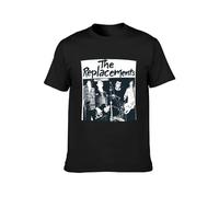 The Replacements Hardcore Punk Rock Alternative Band Graphic O-Neck 100% Cotton Short Sleeve Unisex T-Shirt M