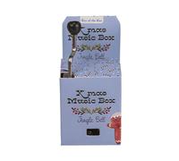 THE REPLICANT - Caja de música navideña con manivela (azul)