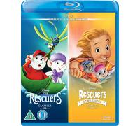The Rescuers/The Rescuers Down Under (Blu-ray) John Lounsbery (Importación USA)