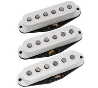 The Revival Pickups RPS5 1954 Strat Vintage Alnico 3 Single Coil Pastillas Set para Guitarra Eléctrica tipo Strat, Blanco