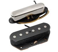 The Revival Pickups RPT1 TG Specials Vintage Alnico 5 Pastillas Telecaster Set para Guitarra Eléctrica tipo Tele, Nickel