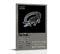 The Ride by Catfish And The Bottlemen- Pinturas decorativas impermeables y resistentes a las manchas, pósteres de alta definición, adecuados para múltiples escenarios en salas de estar, dormitorios y