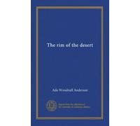 The rim of the desert