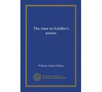 The rime in Schiller's poems