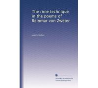 The rime technique in the poems of Reinmar von Zweter. 25