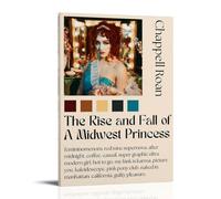 The Rise And Fall of A Midwest Princess Chappelle Rhon Album Modern Ultra Clear Wall Decor Prints Decorative Posters Exquisite Art Decoration Suitable for Office Living Room and RoomFrame-style20x30in