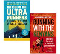 The Rise of the Ultra Runners & Running with the Kenyans By Adharanand Finn 2 Books Collection Set