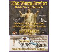 The Risen Savior Bible Word Search: Celebrate the Resurrection with Large Print KJV Puzzles (Supersized Edition)